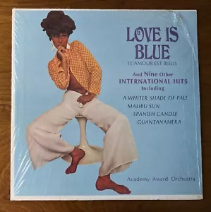 LOVE IS BLUE (L'AMOUR EST BLEU) 33 1/3 rpm Record Vinyl **untested** - Imagen 1 de 4