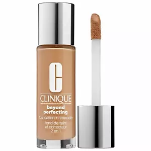 CLINIQUE/BEYOND PERFECTING FOUNDATION & CONCEALER WN 22 ECRU 1.OZ (30 ML) - Picture 1 of 3