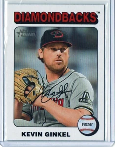 2024 Topps Heritage High Number - Kevin Ginkel #681 White Border - Picture 1 of 2