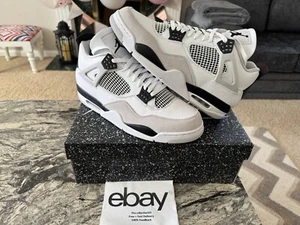 Nike Air Jordan 4 Retro Militar Negro UK12 - Totalmente Nuevas ✅ - Imagen 1 de 18