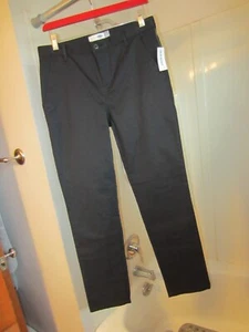 NWT youth girls black pants skinny leg Old Navy Size 18R Standard - Picture 1 of 13
