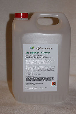 5 L Citric Acid Decalcifier Bio Descaler Concentration 30% Zitronsäure • 11.47£