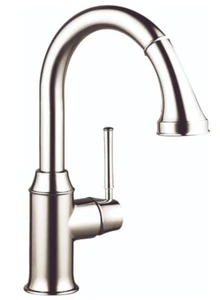 Pulverizador extraíble grifo cocina barra níquel pulido hansgrohe Talis C 04216830 - Imagen 1 de 6