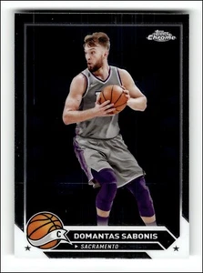 2023-24 Topps Chrome #10 Domantas Sabonis - Picture 1 of 2