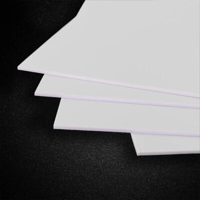 ABS0920 4pcs 2mm Thick 200mm x 250mm ABS Styrene Sheets White Architectual - Image 1 of 4