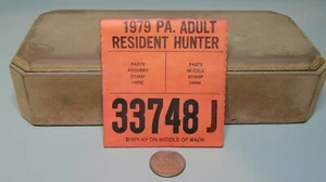 PA 1979. LICENCIA DE CAZADOR RESIDENTE ADULTO - Imagen 1 de 7