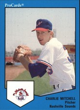 1989 Nashville Sounds ProCards #1273 Charlie Mitchell