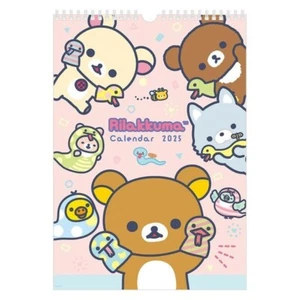 2025 Wall Calendar Rilakkuma B4 CD38801 from Japan - Picture 1 of 4