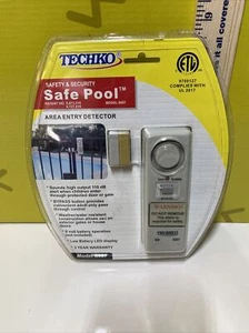 De colección. Detector de entrada a piscina seguro TECHKO alarma de seguridad y protección S087 nuevo en caja - Imagen 1 de 10