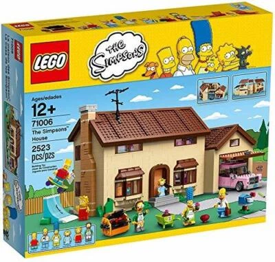 Дом Симпсонов LEGO Simpsons 71006 2523 детали возраст для 12+ запечатанный новый - Изображение 1 из 4