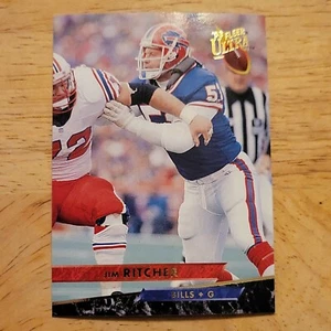 Juego de tarjetas de fútbol Fleer Ultra 1993 Break Jim Ritcher #31 - Imagen 1 de 2