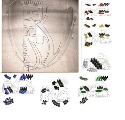 CUPOLINO PLEXIGLAS PER APRILIA RS 50 1992 1993 1994 1995 1996 TRASPARENTE +VITI Foto 1 de 4