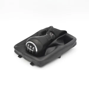 Manuell Für Peugeot 206 5 Gang Schaltsack Schaltmanschette Schaltknauf PU-Leder - Bild 1 von 5