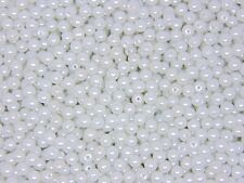 White or Ivory Glass Pearl Beads Bridal Wedding Pearls Bride 4mm 6mm 8mm 10mm ML