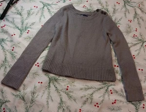 GAPKIDS girls gray sweater. Size 6/7 - Picture 1 of 3
