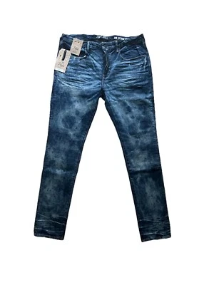 PRPS Cayenne Super Skinny Fit Men's Stretch Jeans Blue $248 Size 38/32 - Image 1 of 4