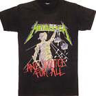 VINTAGE METALLICA AND JUSTICE FOR ALL TEE SHIRT 1988 SIZE SMALL MADE IN USA
