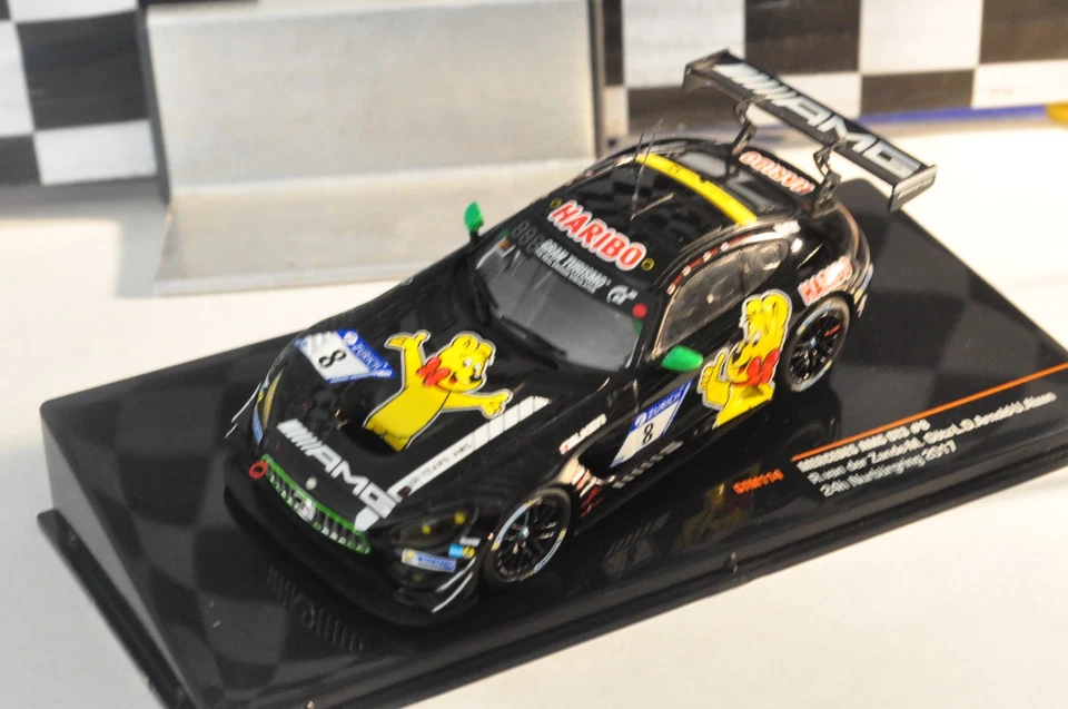 1/43 IXO  MERCEDES AMG  GT3 "HARIBO" 24h NURBURGRING 2017 - Immagine 1 di 4
