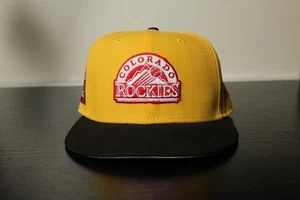 New Era Colorado Rockies 25th Anniversary 59Fifty Fitted Hat 7 3/8 - Picture 1 of 7