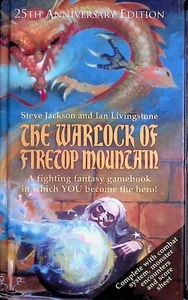 FF - The Warlock of Firetop Mountain - 25th Anniversary Ed - Signed! - B+/A-/B+ - Picture 1 of 8