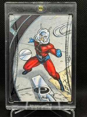 2014 Upper Deck Marvel Premier Artist Sketch Card - Tony Perna - Ant-Man 1/1 - Image 1 of 2