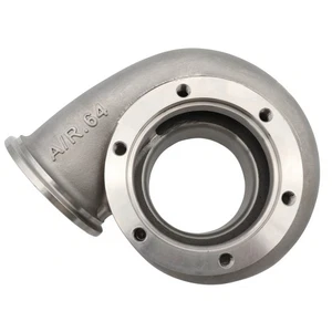 Carcasa de turbina de acero inoxidable compatible con GT28 GTX28 Dual Vband 0.64A/R Turbo- - Imagen 1 de 4