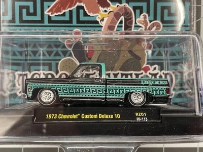 Chevrolet Custom Deluxe 10 1973 exclusivo de Riverside Show M2 Machines 2020 Foto 1 de 4