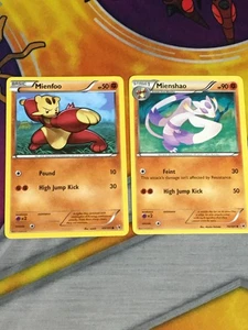D939 POKEMON TCG EDLE SIEGE MIENFOO 69 MIENSHAO 70 MP-HP - Bild 1 von 22