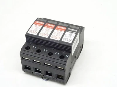 Phoenix VAL-MS/3+1-BE Überspannungsableiter + 3x VAL-MS 320ST 1x F-MS 12ST - Bild 1 von 4