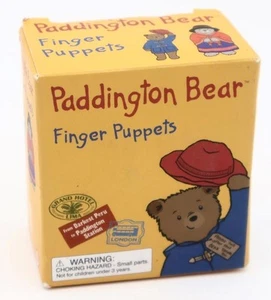 Prensa para Correr Oso Paddington Títeres de Dedo y Telón de Fondo Caja Abierta - Imagen 1 de 7