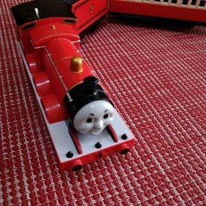 Thomas & Friends TOMY Plarail Speaking Japanese James Rare Train Engine JP  F/S - Picture 1 of 13