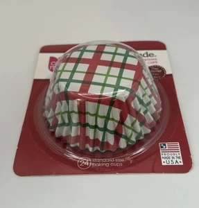 Cake Mate Weihnachten Urlaub Cupcake Backformen Liner 24 Ct Metall Standard - Bild 1 von 4
