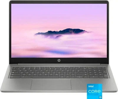 HP - 15.6" Full HD Chromebook Plus Laptop with Google AI - Intel Core i3 - 8G... - Image 1 of 4