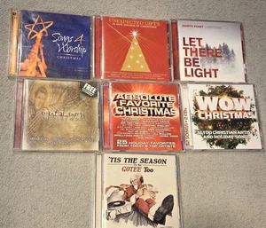Lot 7 Various Christian Christmas CDs WOW Christmas\Absolute Favorite\Tis The - Bild 1 von 2