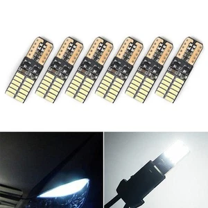 6x T10 LED Lights Bulb 6000K White Error For Mercedes W204 Set Replacement - Picture 1 of 12