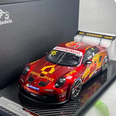 1/18 VIP Porsche 911 992.1 Cup Red #95 McQueen Decals Limited 66 pcs VIP18068-4 - Image 1 of 2