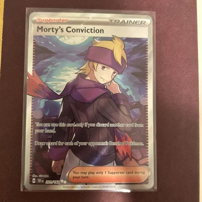 Morty's Conviction 201/162 SV05: Temporal Forces Holo - Image 1 of 2