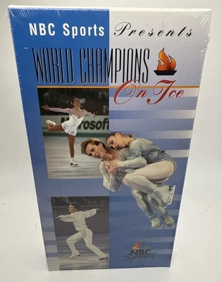 World Champions on Ice Skating VHS 1999 New Sealed NBC Sports Tape - Image 1 of 4