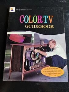 vintage 1964 color TV guidebook issue # 1 sams publication - Picture 1 of 11