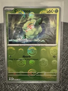 Pokemon TCG - Cottonee - 004/086 - (Poke Ball Pattern) - SV: White Flare - Picture 1 of 2