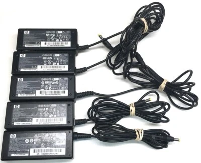 Lote de 5 Cargador Portátil HP Original Adaptador de Corriente de CA 380467-003 402018-001 65W Foto 1 de 4