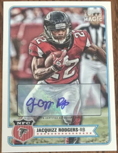 2012 Topps Magic Autographs Jacquizz Rodgers #202 Atlanta Falcons - Picture 1 of 2
