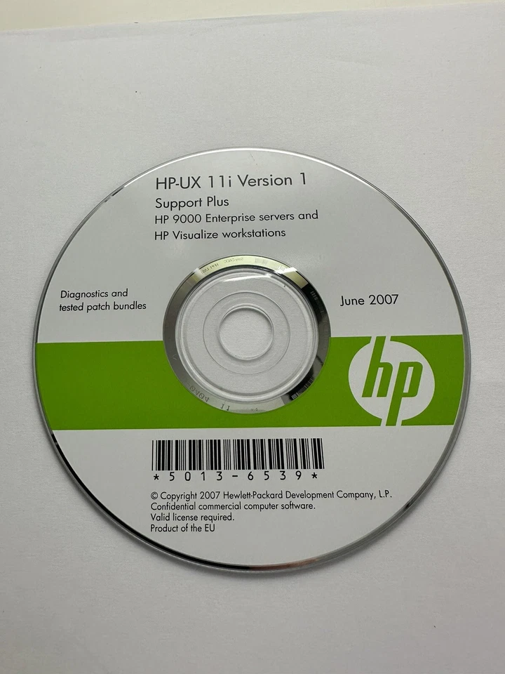 HP-UX 11i Version 1 - Support Plus - June 2007 - CD 1 - Image 1 of 1