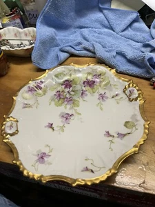 limoges plate gold trim - Picture 1 of 4