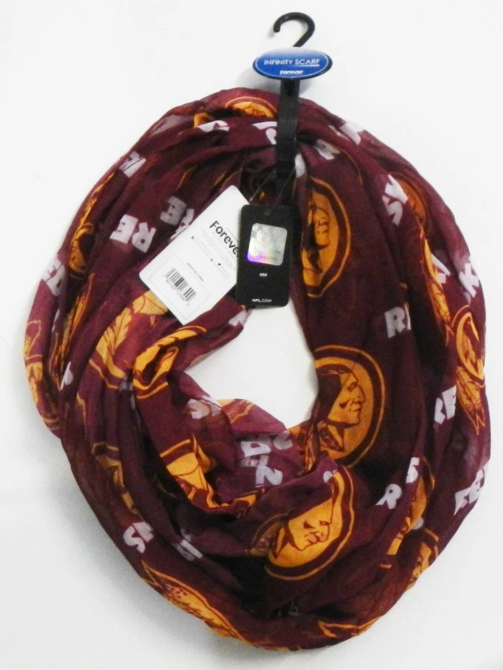 Forever Collectibles Infinity Scarf Washington Redskins - Image 1 of 1