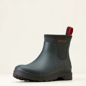 Ariat Kelmarsh Womens Shortie Rubber Wellington Boot - Navy Blue or Dark Olive - Picture 1 of 19