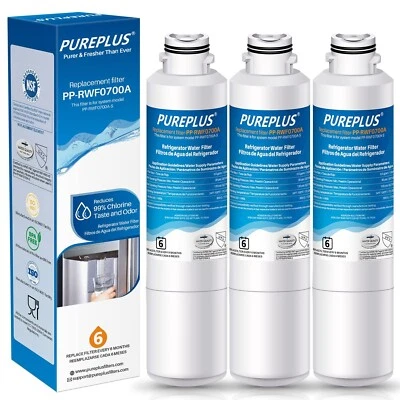 3 PACK PUREPLUS Fits Samsung DA29-00020B HAF-CIN/EXP Compatible Water Filter - Image 1 of 4