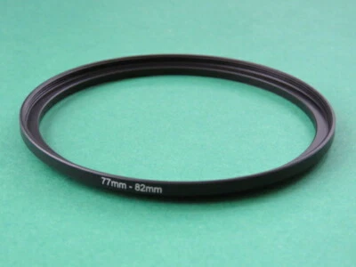 77mm-82mm Stepping Step Up Male-Female Filter Ring Adapter 77mm-82mm  - Image 1 of 2