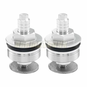 Tapa de horquilla de precarga para Yamaha FZR250 3LN y R1-Z 250 38 mm perno de ajuste x2 #7 - Imagen 1 de 5