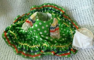 VESTIDO Y BRAGAS Muñeca Alex Vintage Brasil FIESTA FIESTA CONJUNTO Muffie Ginny Muñecas 8" - Imagen 1 de 6